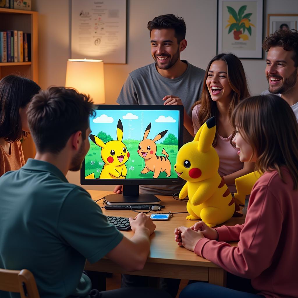 Pikachu cổ điển trên máy tính: Trải nghiệm tuổi thơ bất tận