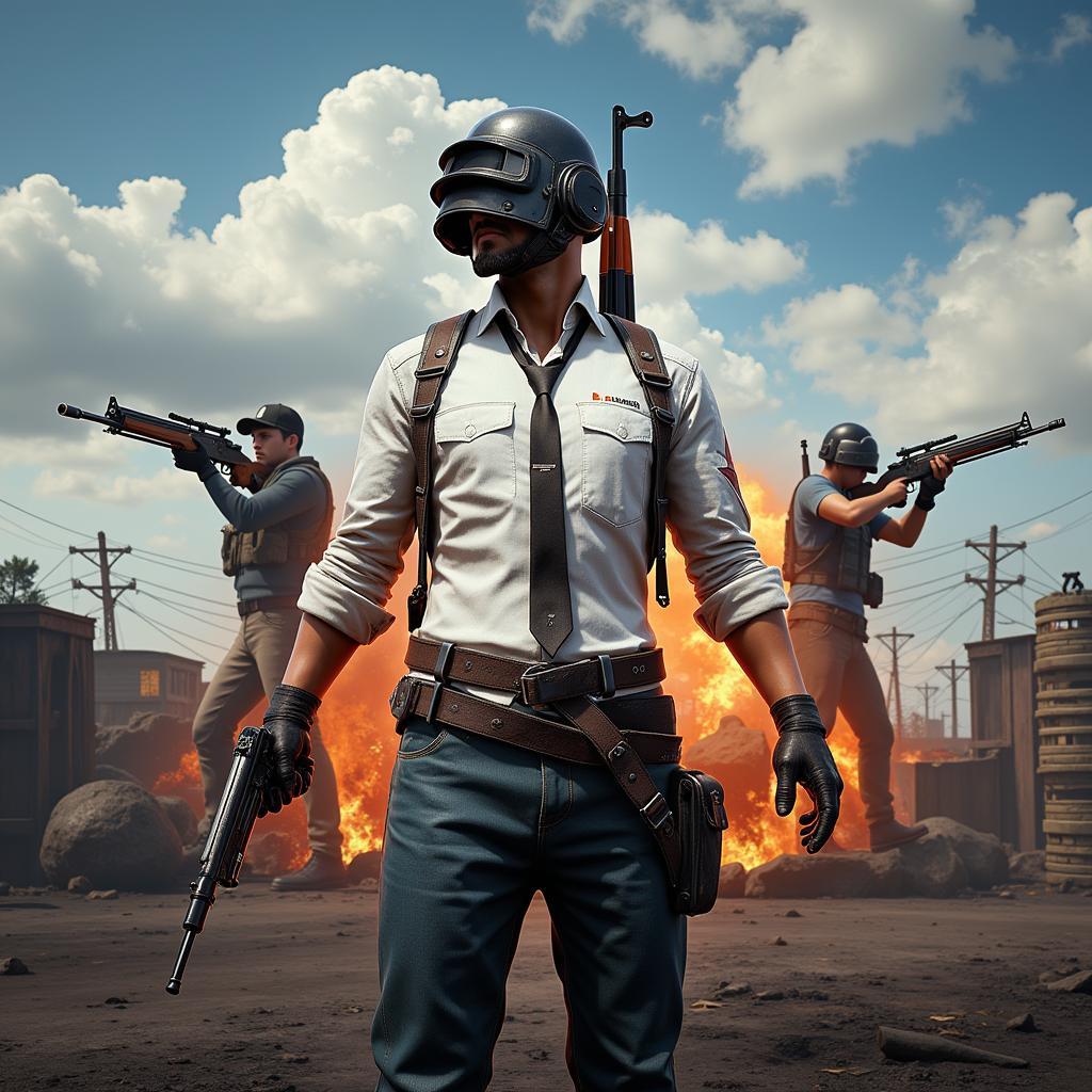 PUBG Mobile: Trò chơi bắn súng sinh tồn trên điện thoại di động