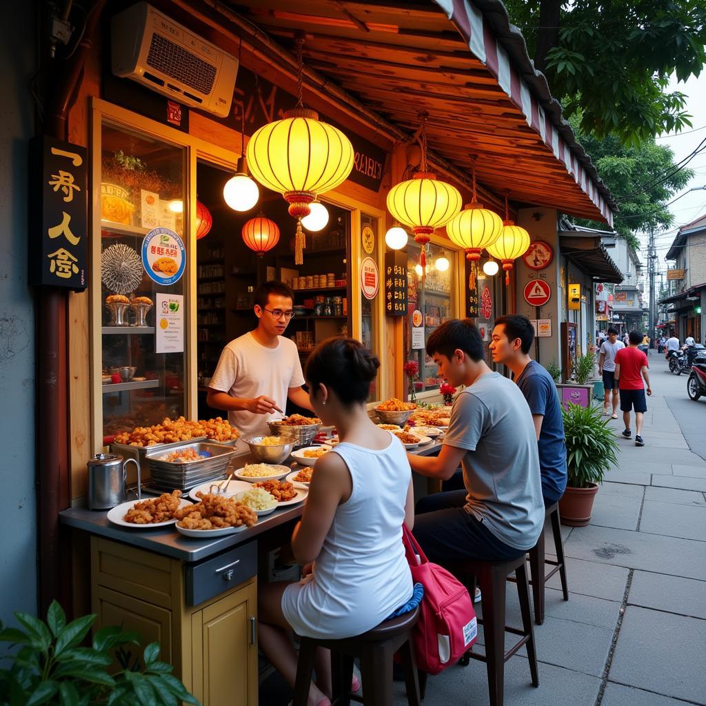 Quán ăn bánh hỏi cháo lòng Nha Trang