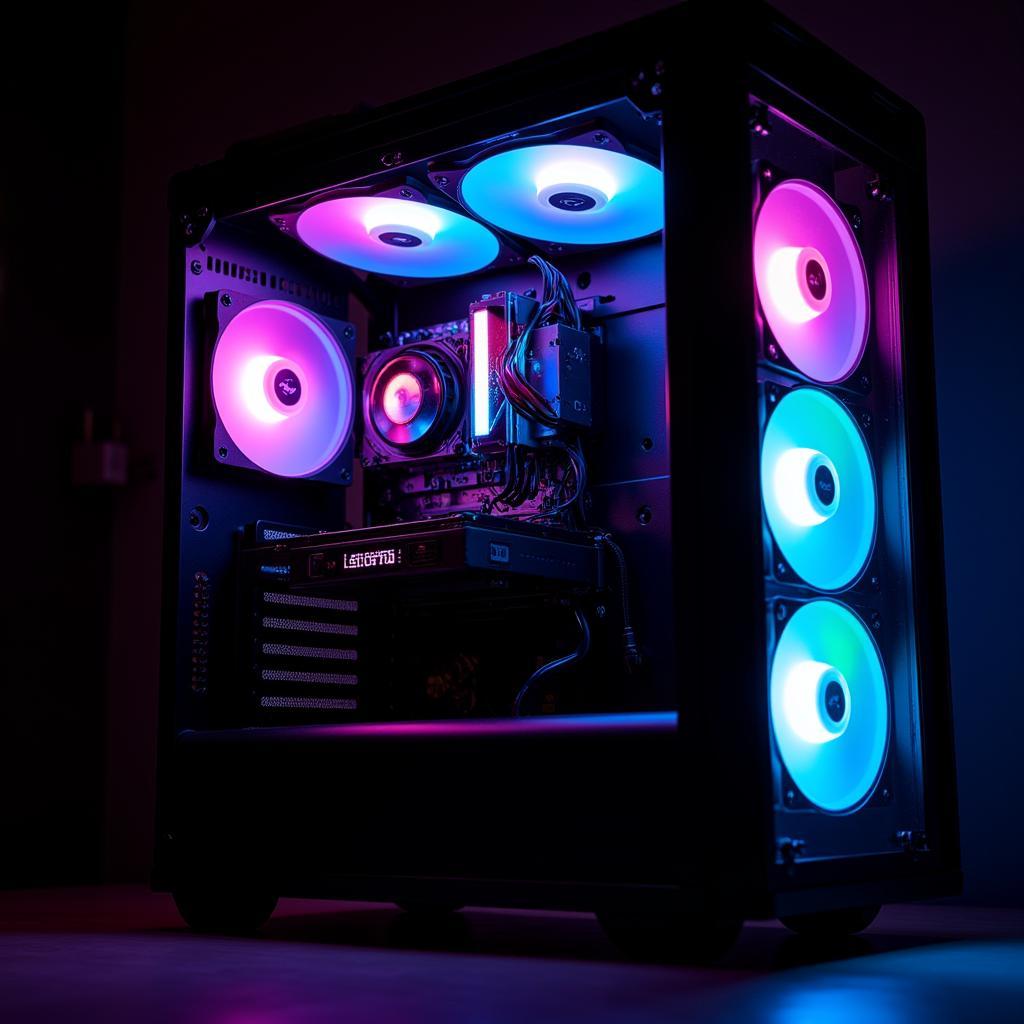 Quạt case RGB - nâng cao tính thẩm mỹ