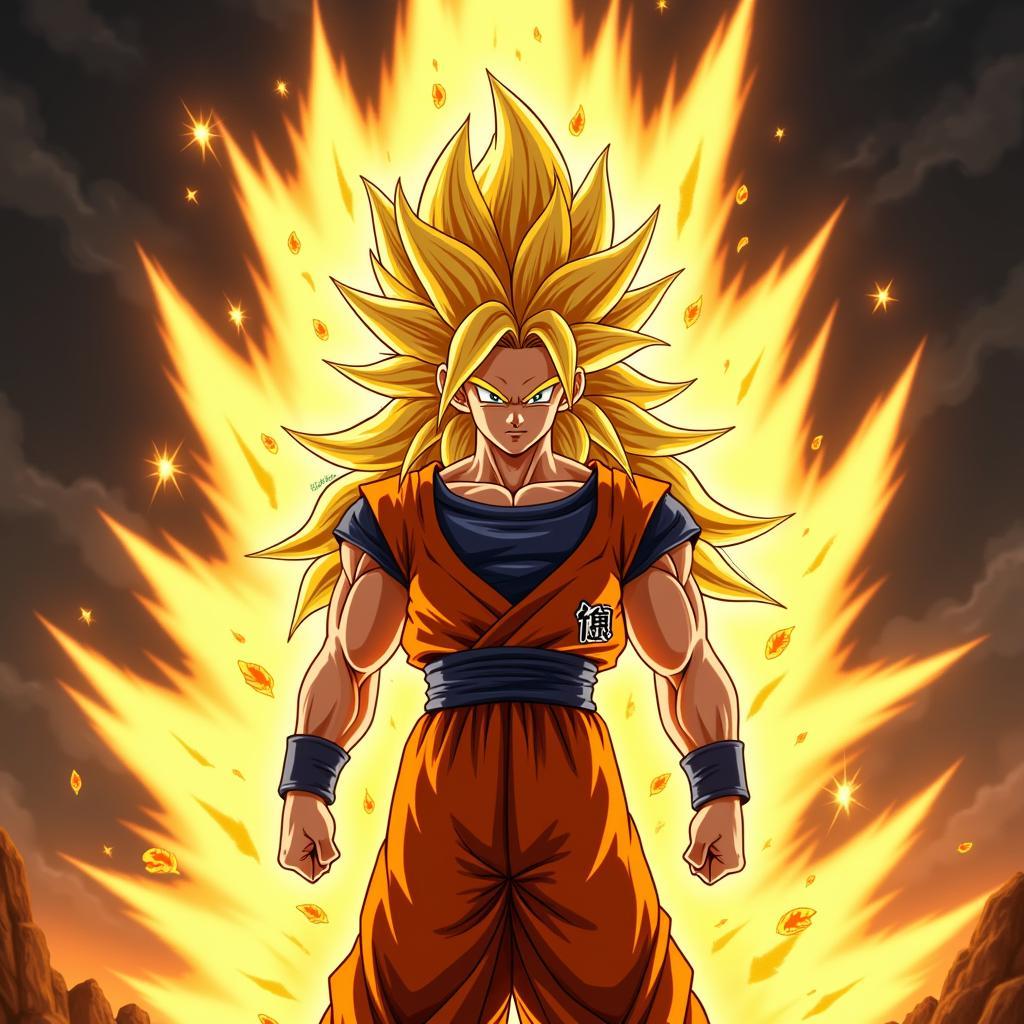 Biểu tượng Siêu Saiyan trong văn hóa truyền thống