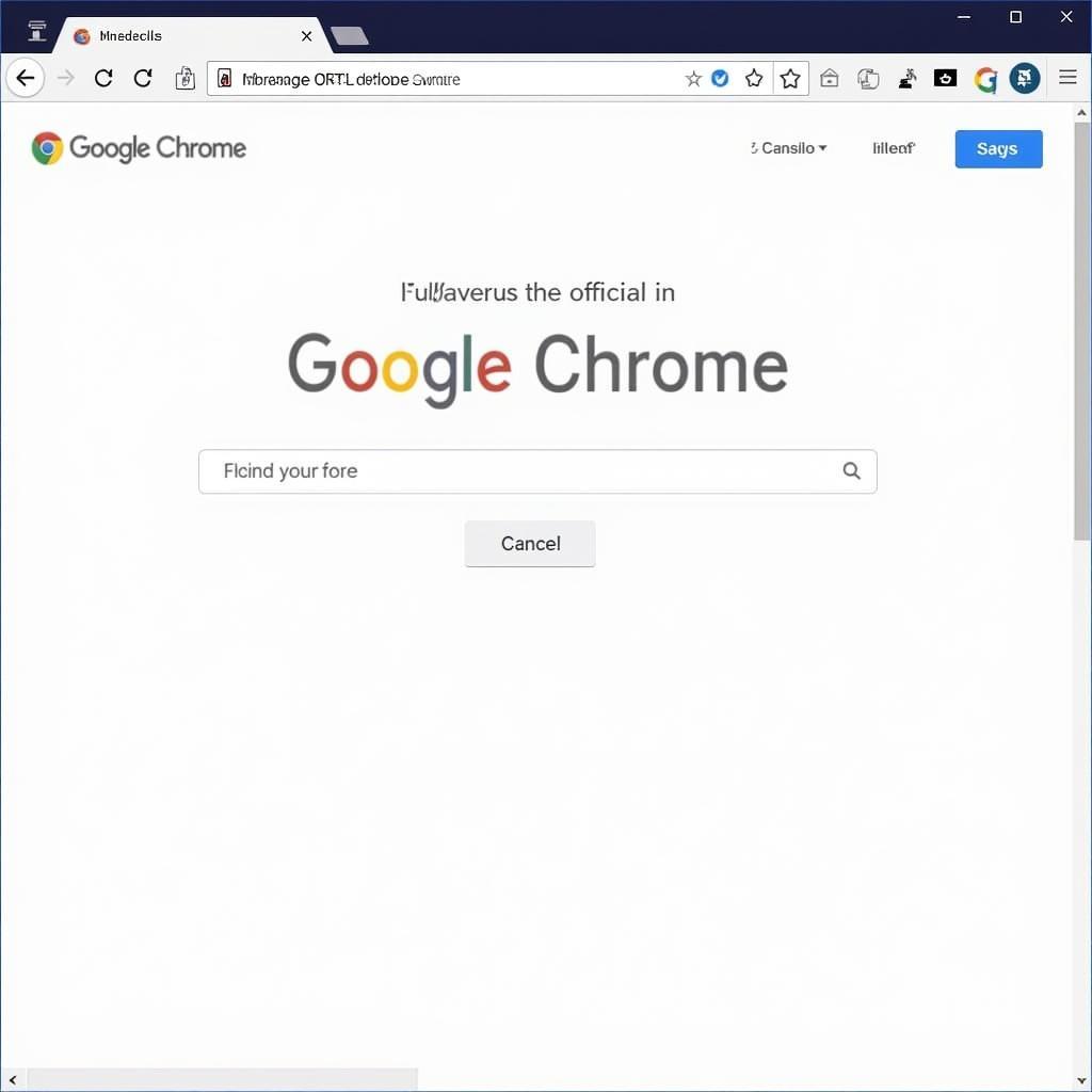 Trang web chính thức của Google Chrome