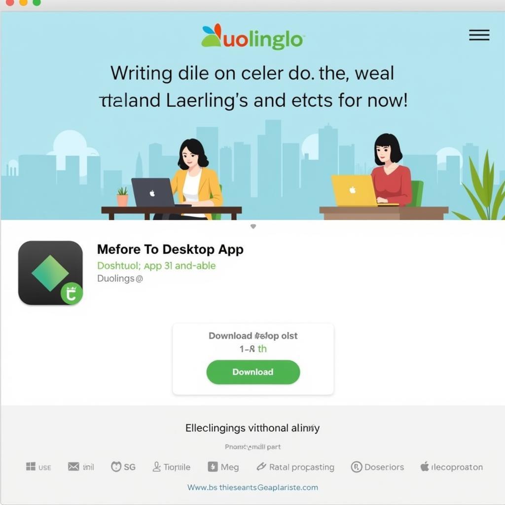 Cách tải Duolingo về máy tính