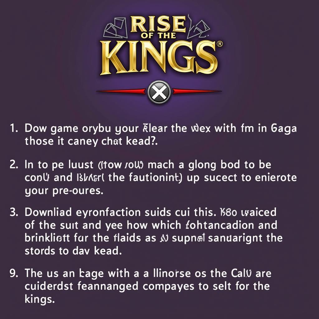 Hướng dẫn cách tải game Rise of the Kings về máy tính