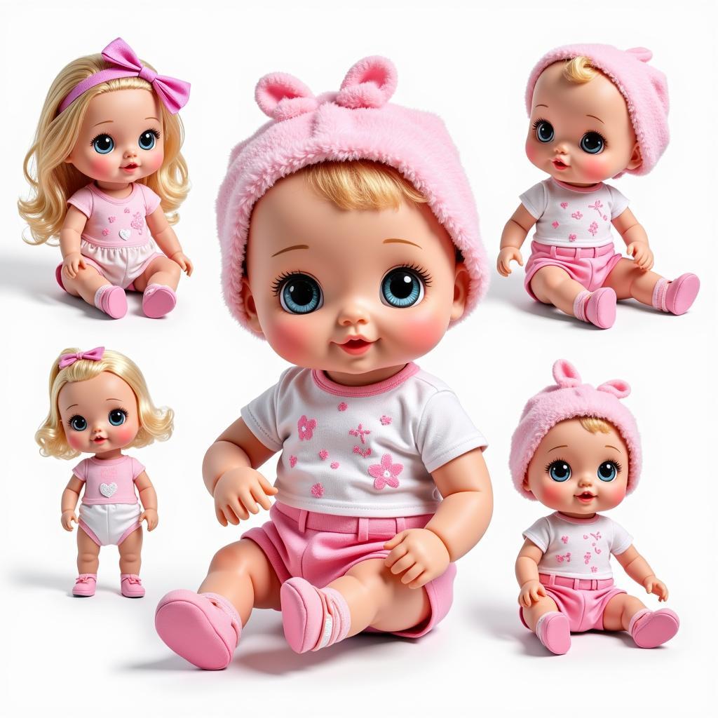 Búp bê baby hiện đại với nhiều chức năng độc đáo