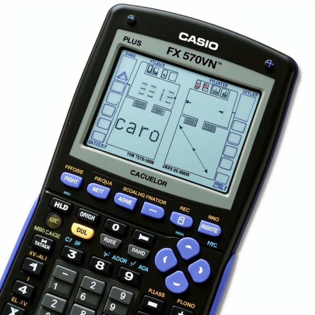 Máy tính Casio FX 570VN Plus và trò chơi "Caro"