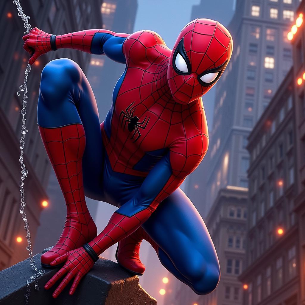 Hình ảnh trò chơi chạy người nhện Spider-Man: Edge of Time