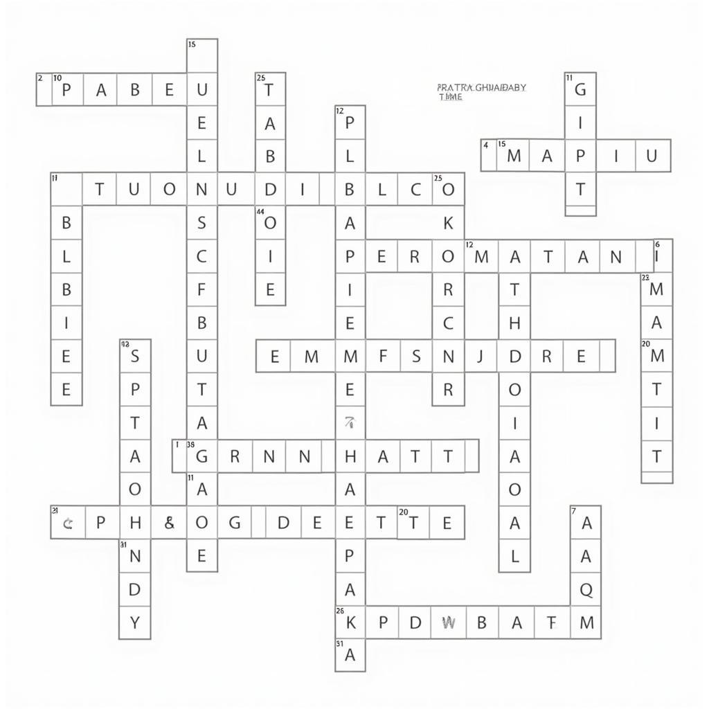 Crossword - Thử Thách Cho Trí Não