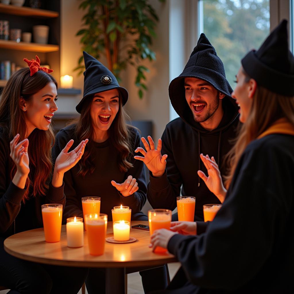 Trò chơi đoán chữ Halloween: Ma mị và bất ngờ