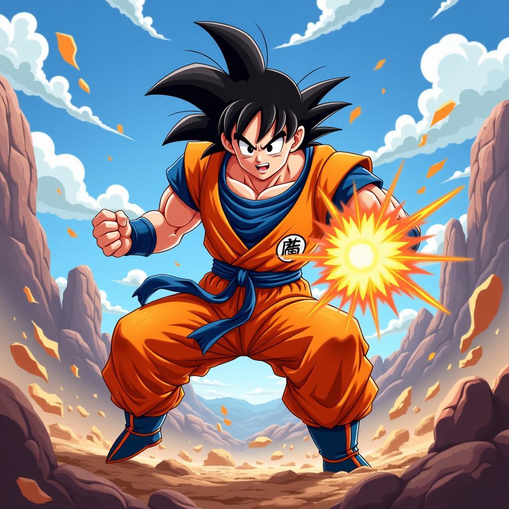 Goku trong game mobile