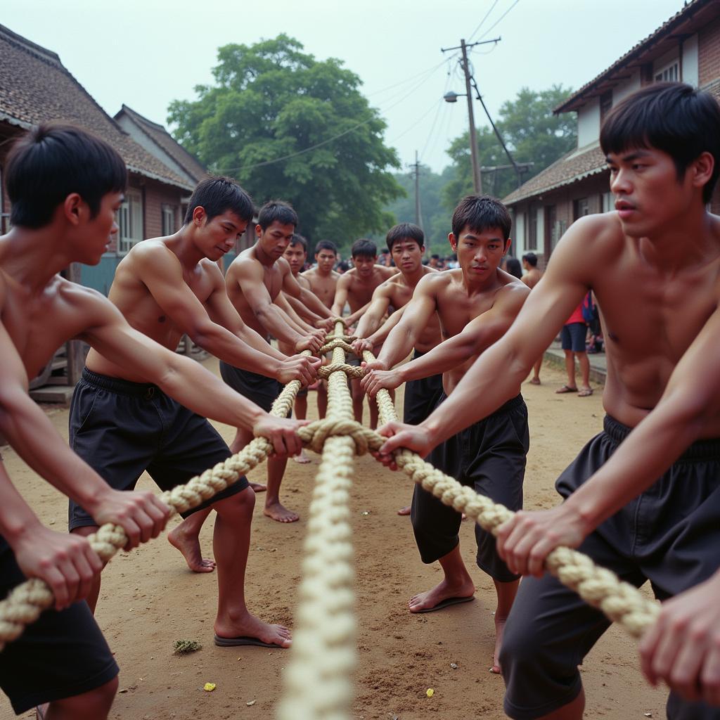 Những hình ảnh về trò chơi thi đấu liên tỉnh năm 1996