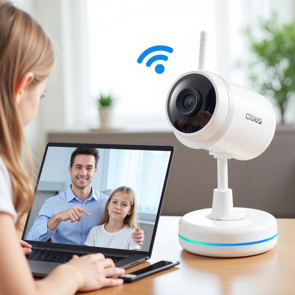 Webcam Wifi cho máy tính