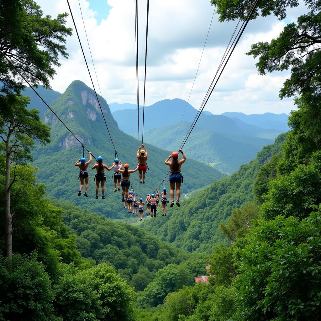 Zipline ở Việt Nam