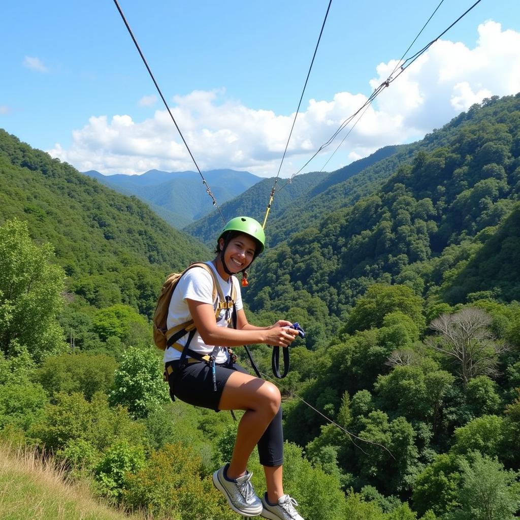 Zipline ở Đà Lạt: Bay lượn giữa không trung