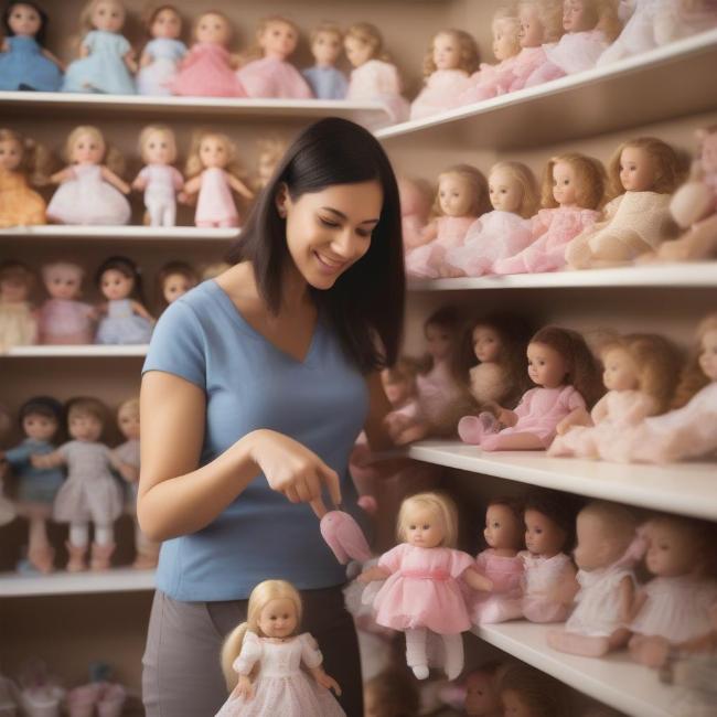 Chọn búp bê baby phù hợp cho bé