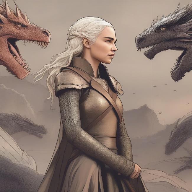 Daenerys Targaryen trên đường đến King's Landing: Quyết Tâm và Tham Vọng