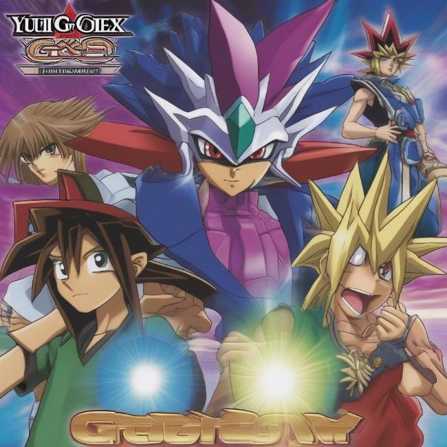 Màn hình chào của game Vua Trò Chơi Yu-Gi-Oh GX