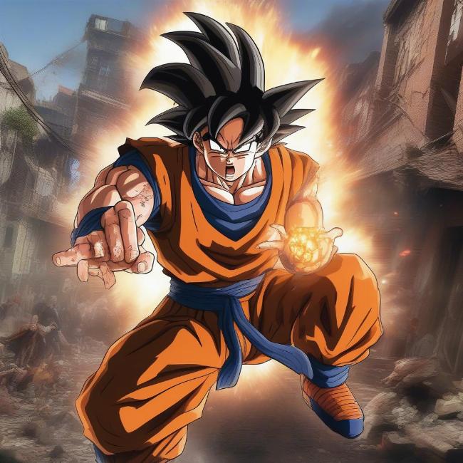 Goku Đại Chiến Zombie: Màn Chơi Hấp Dẫn