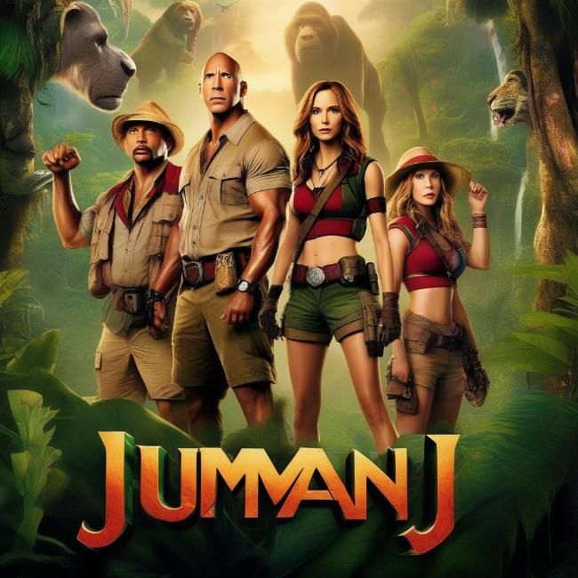 Poster phim Jumanji Trò Chơi Kỳ Ảo Vietsub