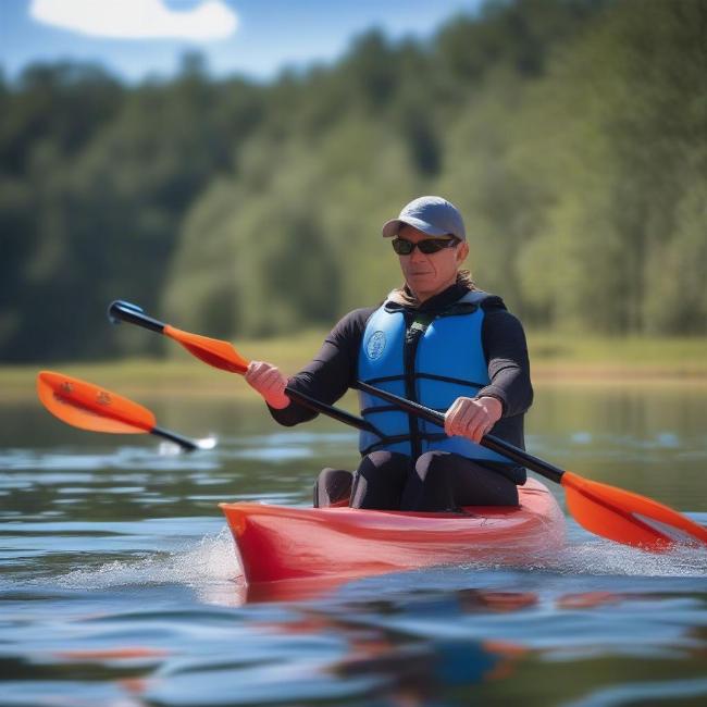 Kỹ thuật chèo thuyền kayak đúng cách