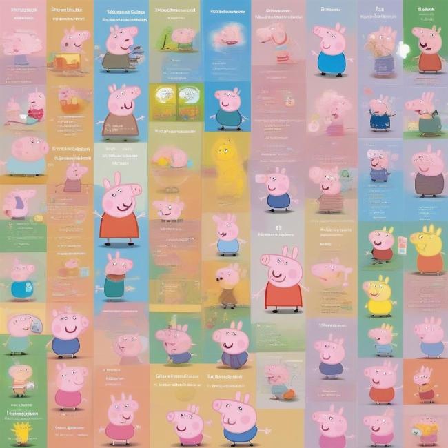 Lựa chọn trò chơi Peppa Pig phù hợp với độ tuổi