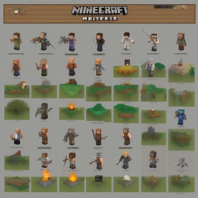 Minecraft Chế Độ Chơi: Sinh Tồn, Sáng Tạo, Phiêu Lưu