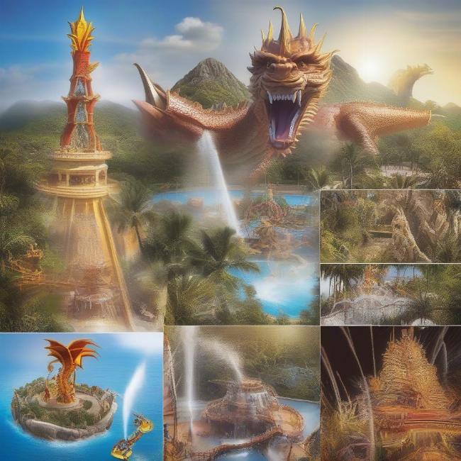 Những trò chơi hấp dẫn tại Siam Park