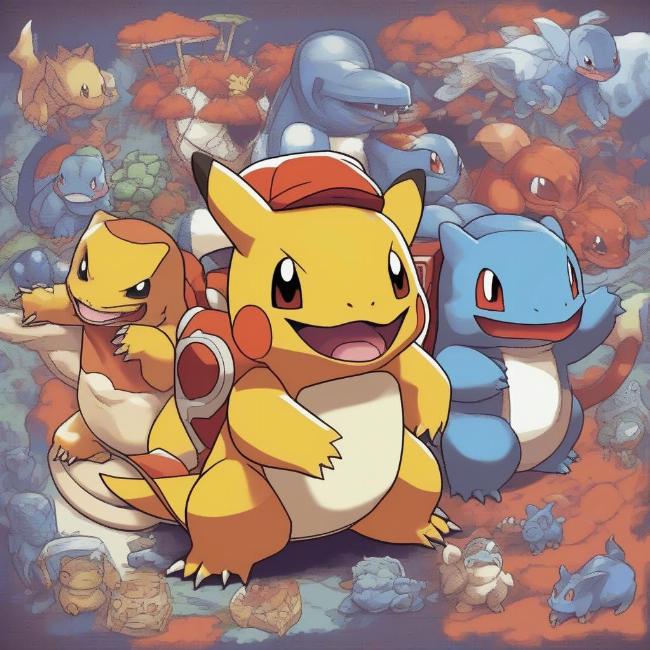 Pokemon Red, Blue, Yellow - Những phiên bản kinh điển