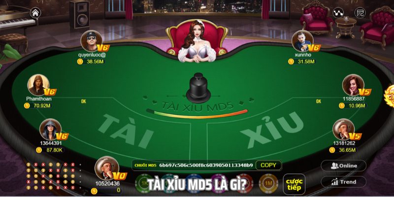 Tài xỉu MD5 là tựa game đỏ đen đảm bảo công bằng tuyệt đối