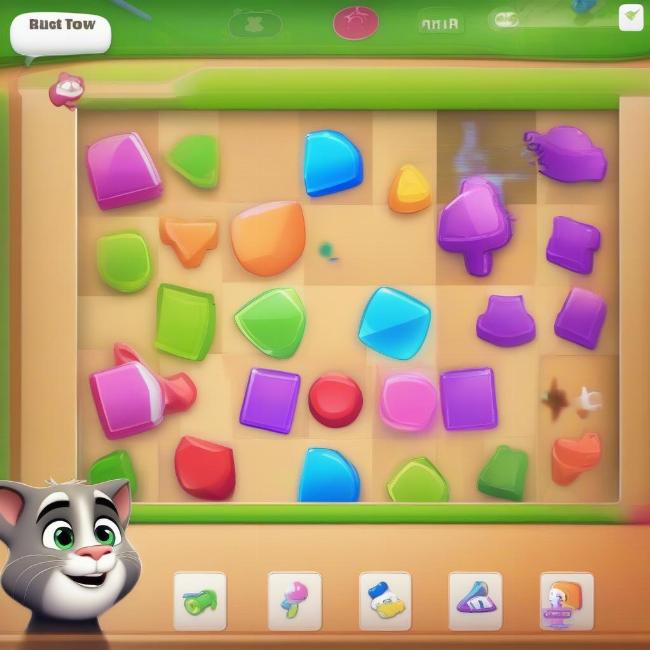 Trò chơi giải đố trong Talking Tom: Thử thách trí tuệ và giải trí