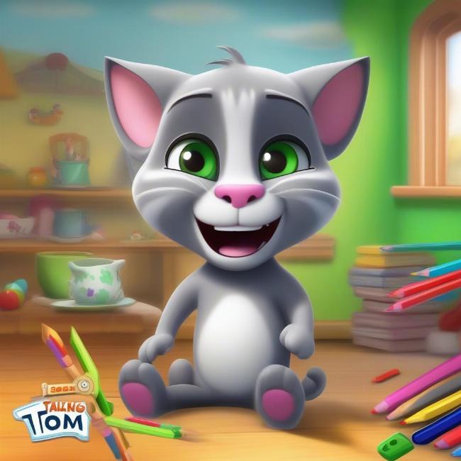 Trò chơi sáng tạo trong Talking Tom: Phát triển tư duy cho trẻ nhỏ