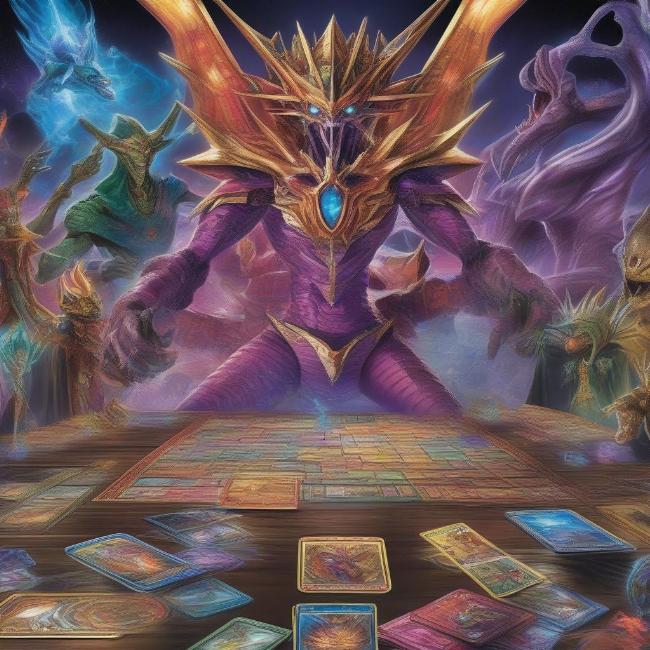 Thế giới bài ma thuật Yugioh rộng lớn và đầy màu sắc