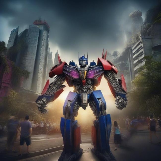 Trải Nghiệm Transformers The Ride tại USS Singapore