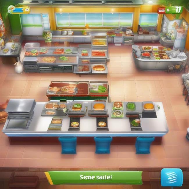 Cooking Fever - Trải nghiệm nấu nướng và phục vụ khách hàng