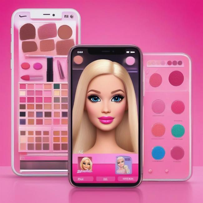 Trò chơi búp bê Barbie miễn phí trang điểm