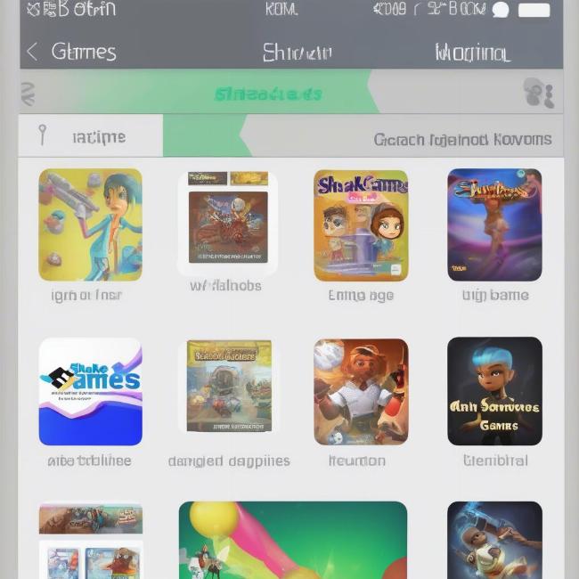 Trò chơi lắc trên App Store