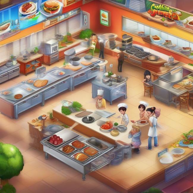 Cooking Fever - Trò chơi nấu ăn hấp dẫn trên di động