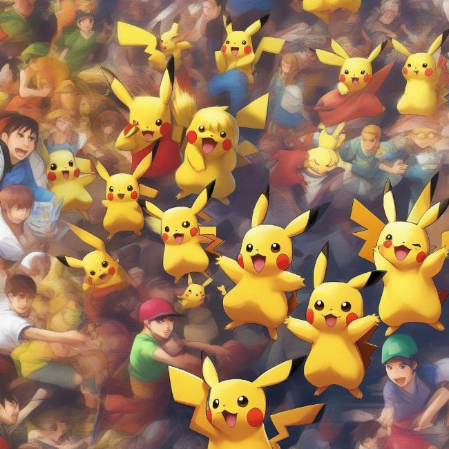 Trò chơi Pikachu đa người chơi online trên điện thoại