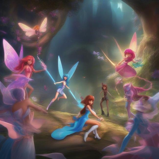 Trò chơi Winx Bloom Nhập Vai