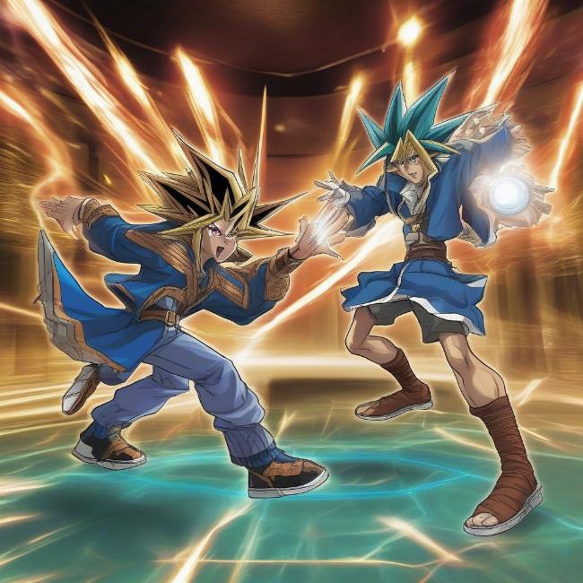 Trận chiến trong Yu-Gi-Oh! Chiều Không Gian Tối