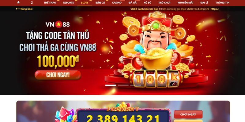 Hướng dẫn chi tiết cách chơi Slot game tại nhà cái VN88