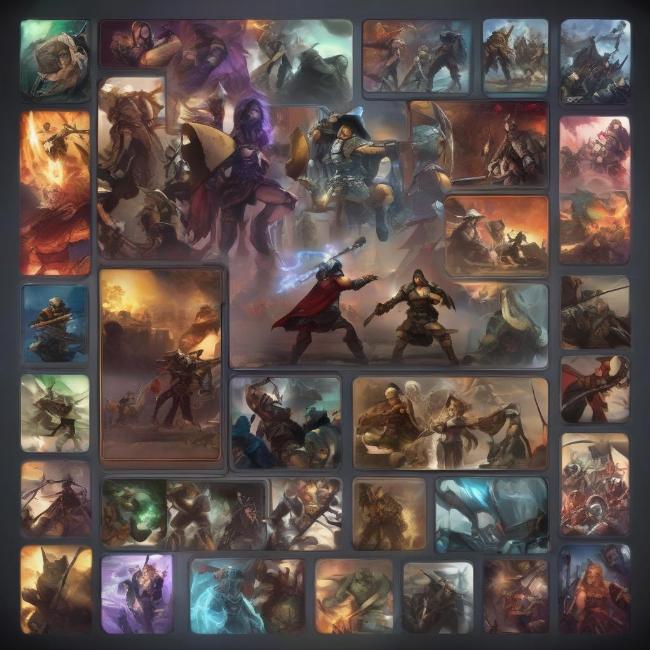 Cac loai game chien binh nhu ARPG, doi khang, hanh dong tren dien thoai