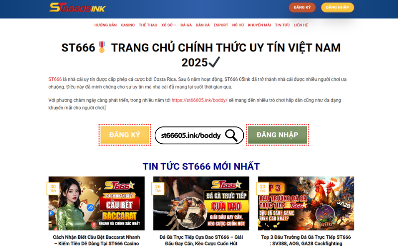 Vì sao nên chọn Casino ST666?